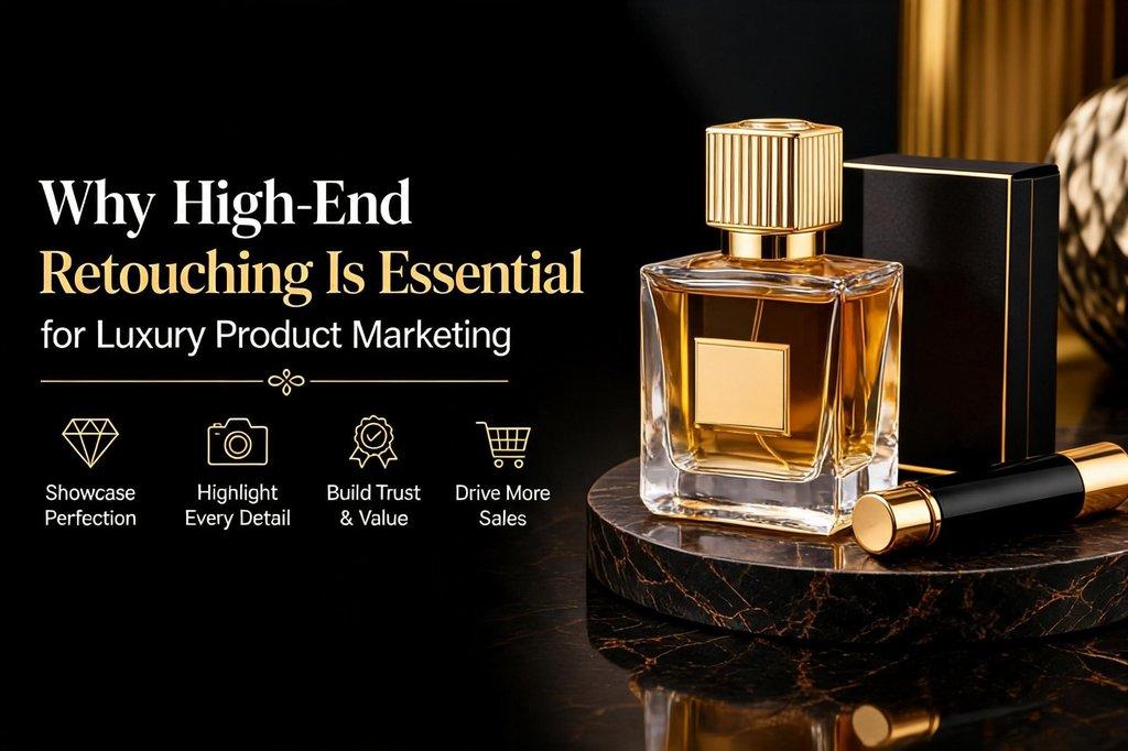 Why High-End Retouching Is Essential for Luxury Product Marketing  - Cover Image